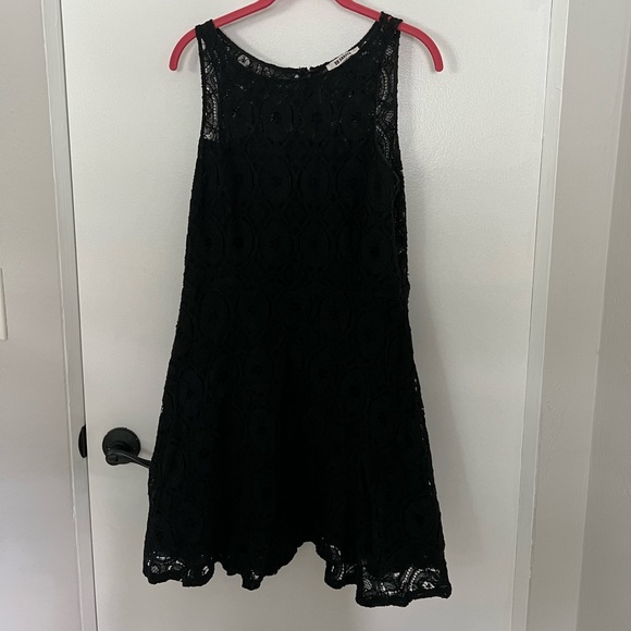 BB Dakota by Steve Madden Renley Lace Fit & Flare Minidress Nordstrom Excl Sz 12 - Picture 9 of 15